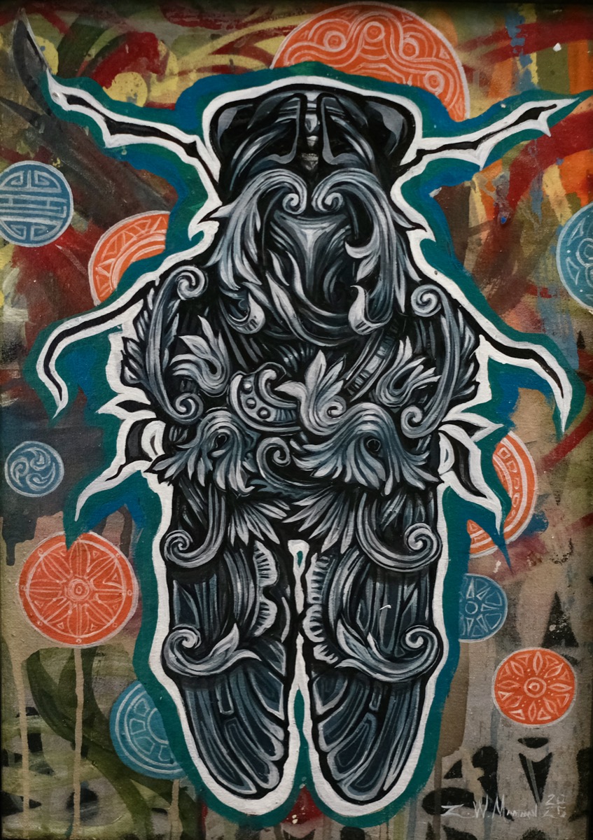Reverence of Rebirth, original painting by Zach Maatman