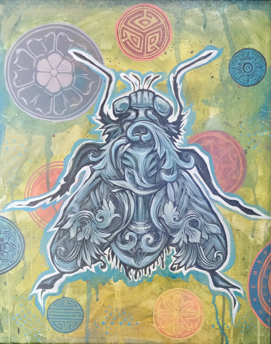 Transience by Turmoil, original painting by Zach Maatman