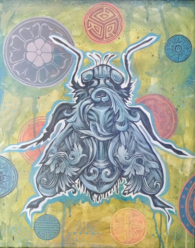 Transience by Turmoil, original painting by Zach Maatman