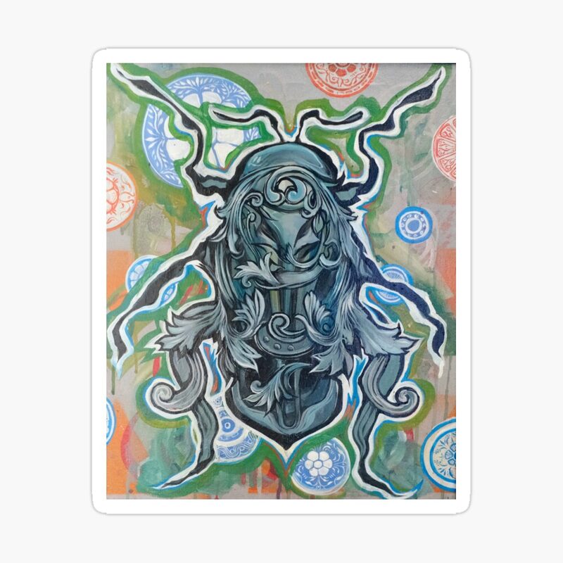 The Architect of Ashes Sticker
