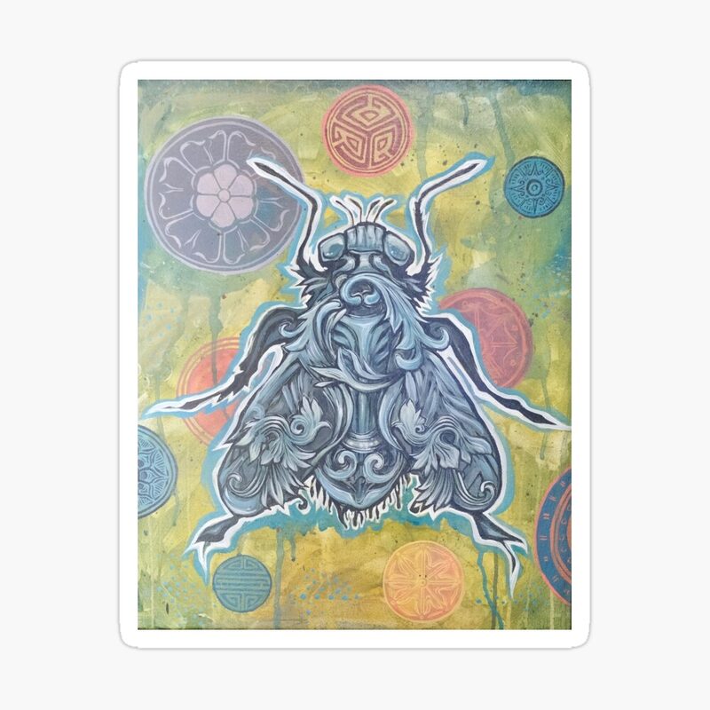 Transience by Turmoil Sticker