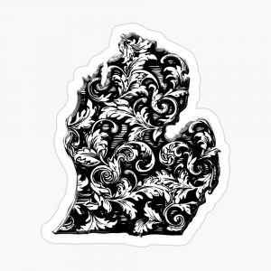Michigan Filigree Design