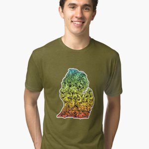 Michigan Filigree Ombre Design